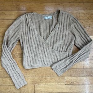 Urban Outfitters Cross Over Sweater